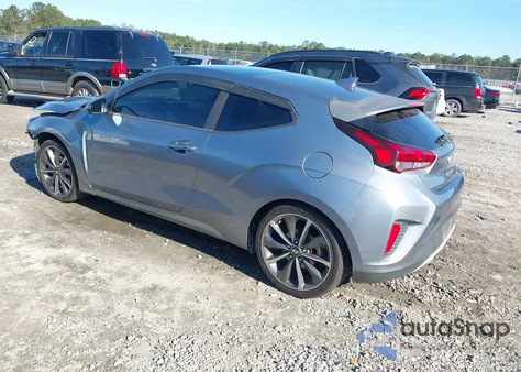 2019 Hyundai Veloster 2.0 Premium from USA, damaged, VIN KMHTG6AF2KU007442
